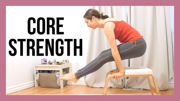 10 min FeetUp Yoga for Core Strength & Inversions