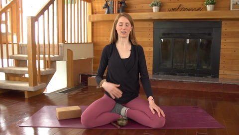 Throat & Third Eye Chakra Meditation - Yoga With Kassandra
