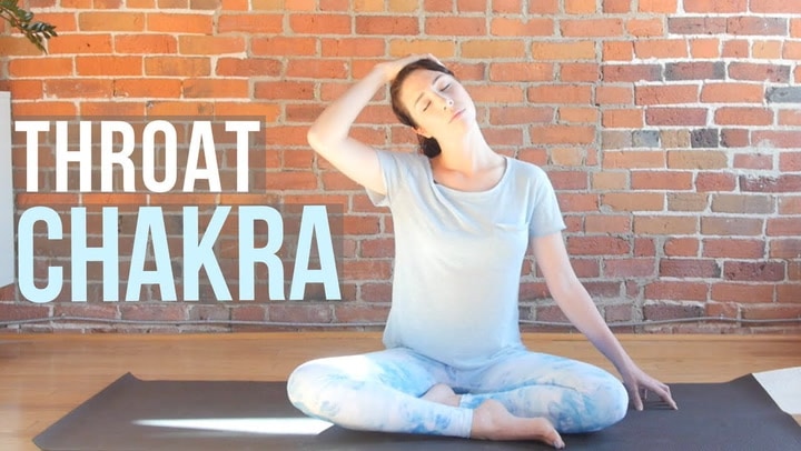 Yoga Poses Balance Throat Chakra-vector Design Stock Vector (Royalty Free)  2221249709 | Shutterstock