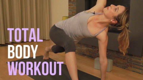 Total Body Yoga Workout - Yoga HIIT Strength & Sculpt 30 min - Yoga