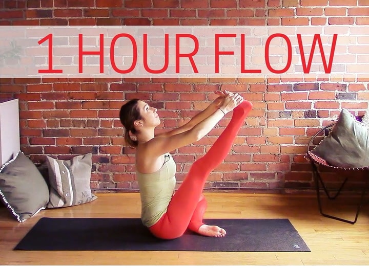 60 Min FULL Power Yoga Intermediate and Advanced 'Vinyasa' Yoga Flow