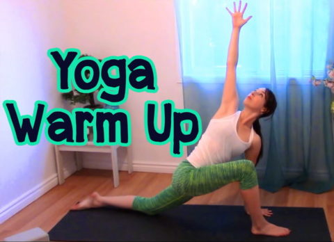 Yoga Warm Up - 10 min Simple Pre-Workout Sequence - Yoga With Kassandra