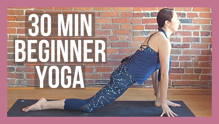 30 min Beginner Yoga – Full Body Yoga Stretch No Props Needed - Yoga ...