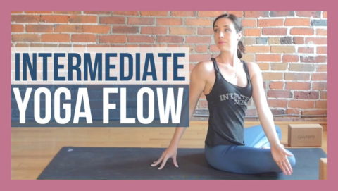 30 min Intermediate Yoga Flow - Minimal Cues Yoga - Yoga With Kassandra