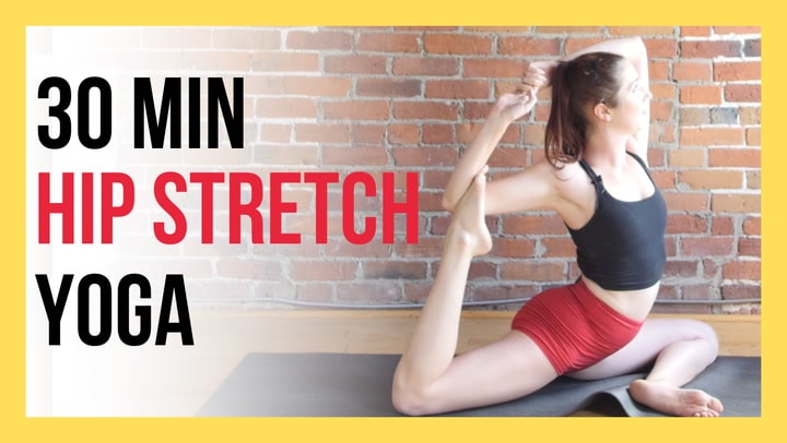 Vinyasa Yoga for Hips - Pigeon Pose DEEP STRETCH - Yoga With Kassandra