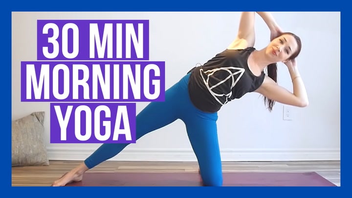 30 min Morning Yoga Stretch to WAKE UP - Yoga With Kassandra