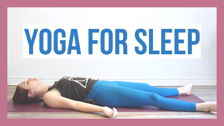 BEDTIME Yoga Stretch - 10 min Beginner Yoga for Good Sleep - Yoga With