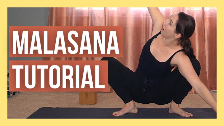 Malasana Yogi Squat Pose Tutorial - Tips & Tricks for Beginners - Yoga