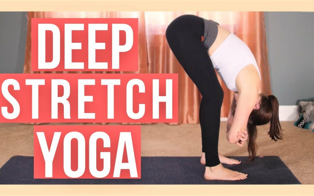 45 min Slow Flow DEEP STRETCH Yoga for Flexibility – STRET…