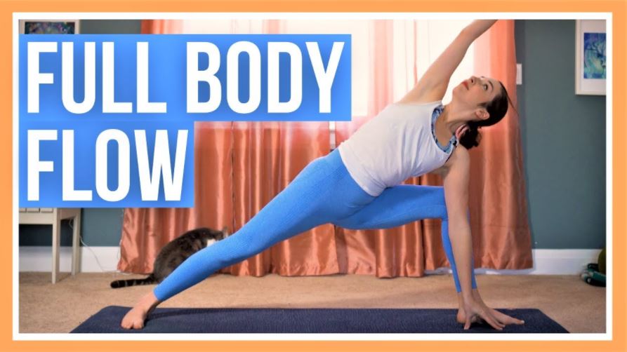 30 min Full Body Yoga – Intermediate Vinyasa Yoga - Yoga With