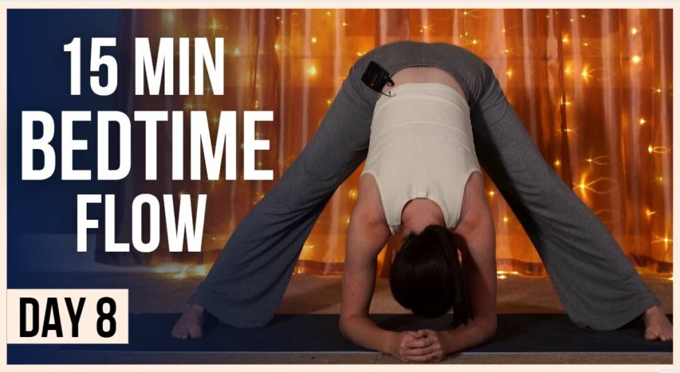 15 min Yoga for Flexibility – Day #8 (EVENING YOGA FULL BODY) - Yoga