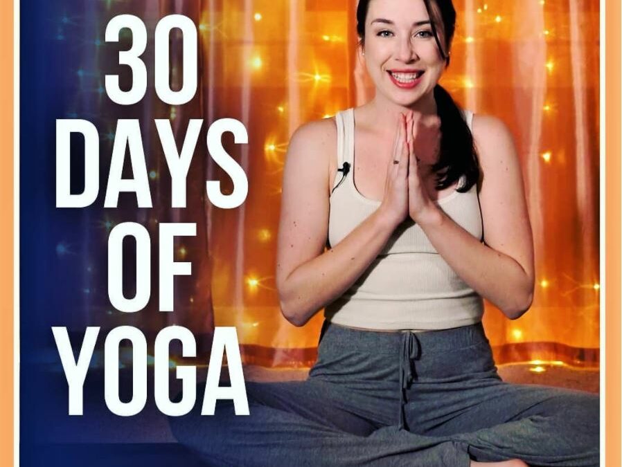 EVENING YOGA CHALLENGE: 15 min of Bedtime Yoga for 30 DAYS! (DAY 0 EVENING YOGA MOVEMENT)