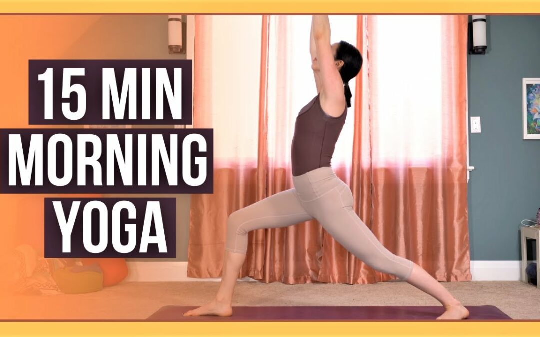 15 min Morning SUN SALUTATIONS Yoga Flow