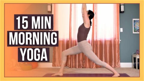 15 Min Morning SUN SALUTATIONS Yoga Flow - Yoga With Kassandra