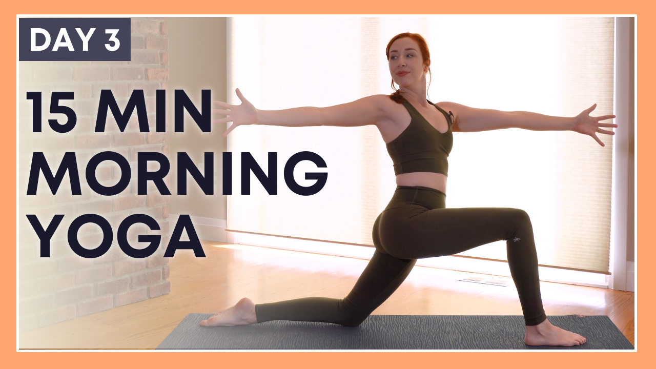 15 min Wednesday Morning Yoga Twists - DAY 3 - Yoga With Kassandra