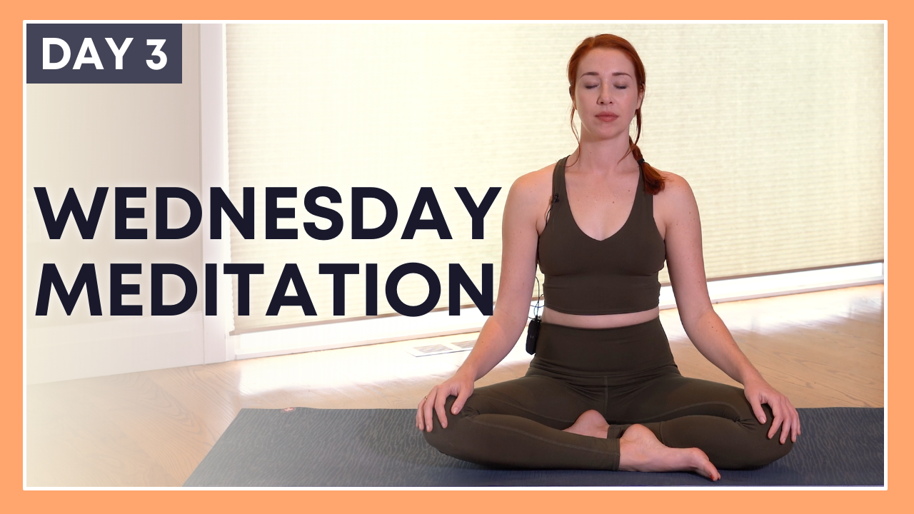 5 Min Wednesday Morning Affirmation Meditation - DAY 3 - Yoga With ...