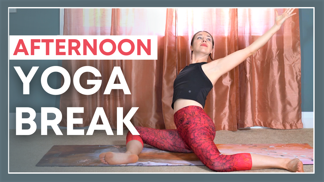 30 Min Afternoon Yoga Flow Stretch And Energize Yoga With Kassandra 