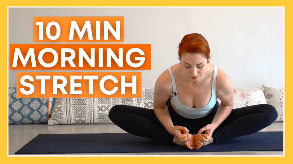 10 min Morning Yoga Stretch – Intermediate Full Body Yoga - Yoga With ...