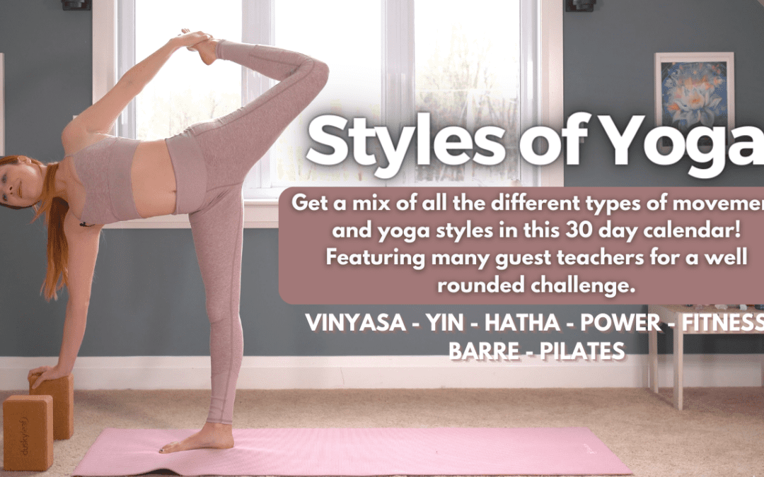 Styles of Yoga – June 2022