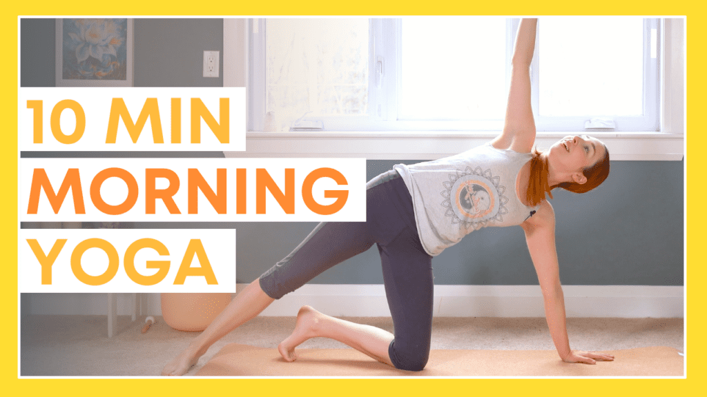 10 min SOLAR PLEXUS CHAKRA Morning Yoga – Yoga for ENERGY - Yoga With ...