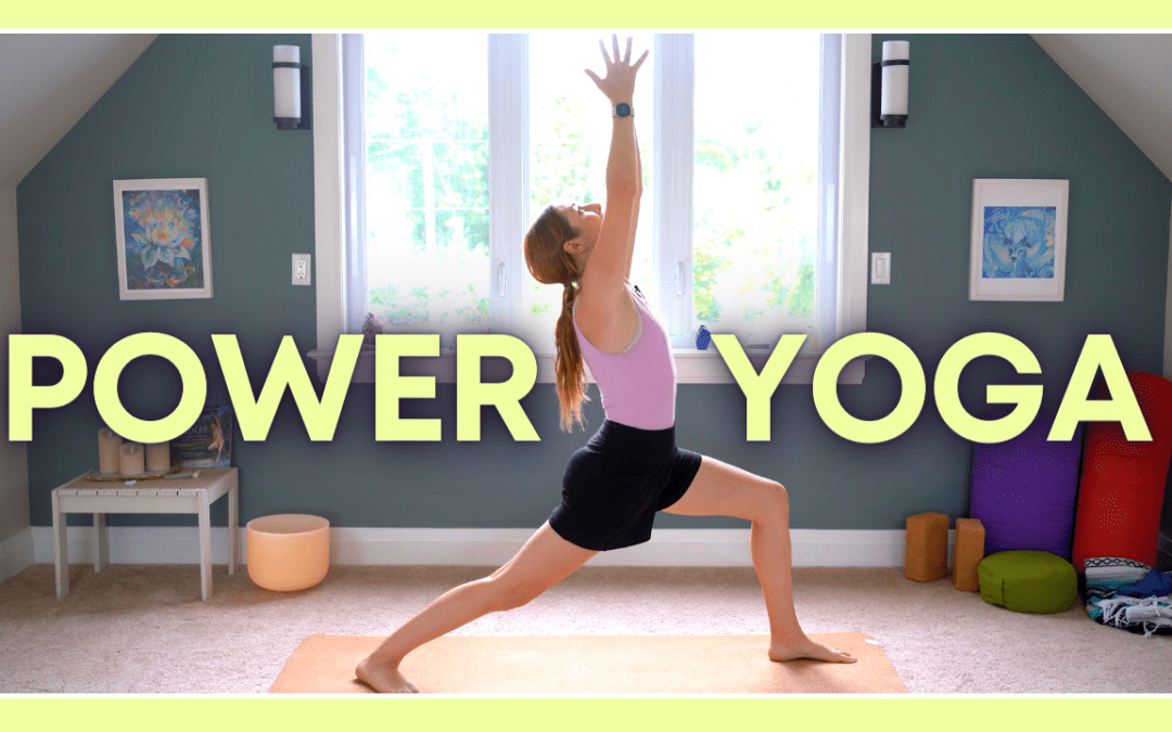 30 min Power Yoga – Intermediate ENERGIZING FULL BODY Yoga