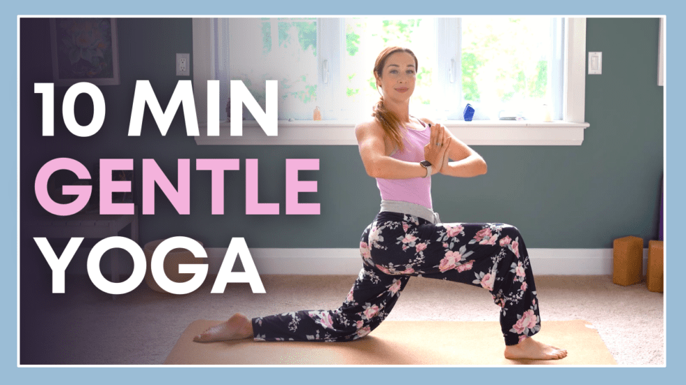 10 min Yoga for Beginners – Gentle & Simple Yoga Stretch - Yoga With ...