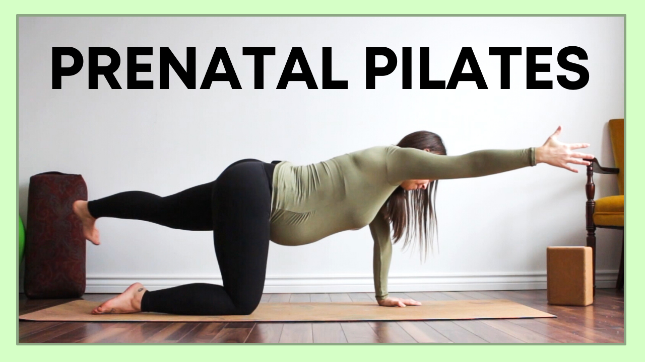 30 min Prenatal Pilates with Amy Yoga With Kassandra