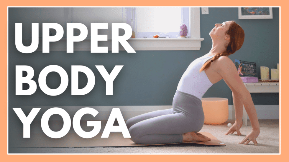 15 Min Upper Body Yoga Stretch Yoga For Your Spine Yoga With Kassandra