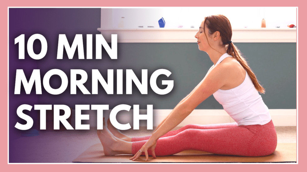 10 Min Morning Yoga Stretch For Beginners Gentle And Slow Yoga With Kassandra 