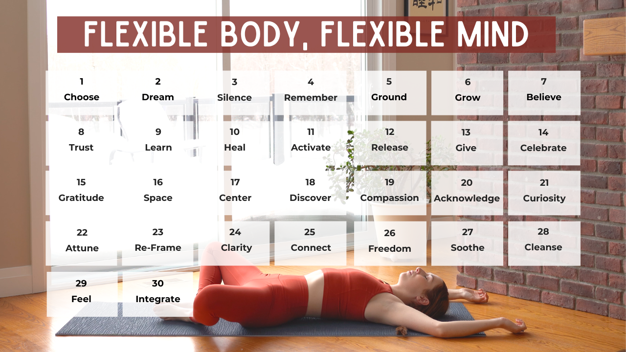 Day 27, Flexible, Fearless & FUN YOGA