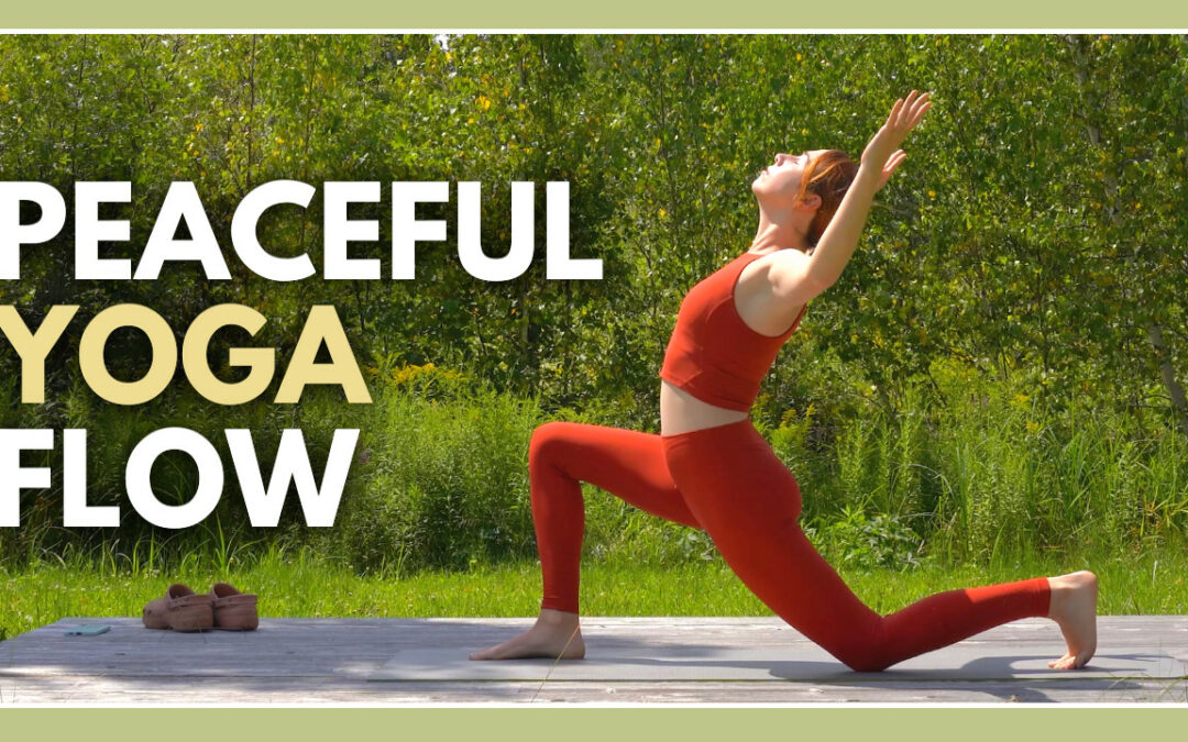 30 min Peaceful Slow Yoga – Minimal Cues & Lots of Silence