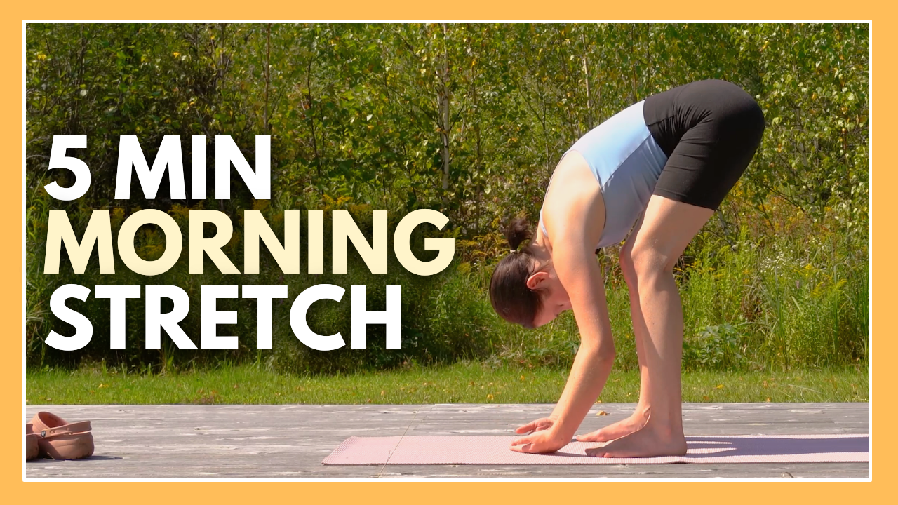 5 Minute Morning Yoga Daily Stretching Routine Yoga With Kassandra 