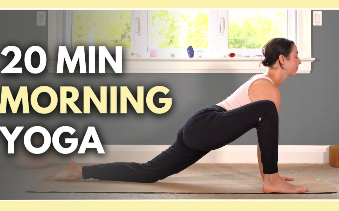 20 min Morning Yoga – HIPS & TWISTS – No Props Yoga Flow