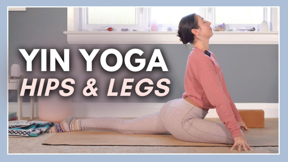 1 hour Yin Yoga MELT & STRETCH – Hips, Thighs, Hamstrings - Yoga With ...