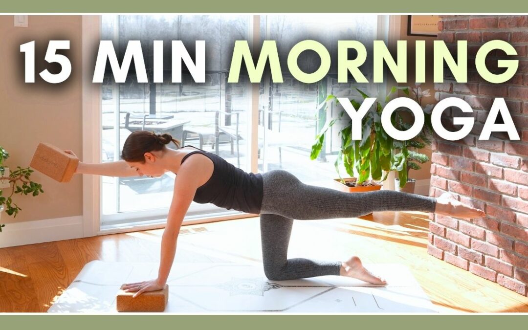 15 min Morning Power Yoga Flow – Yoga with Blocks