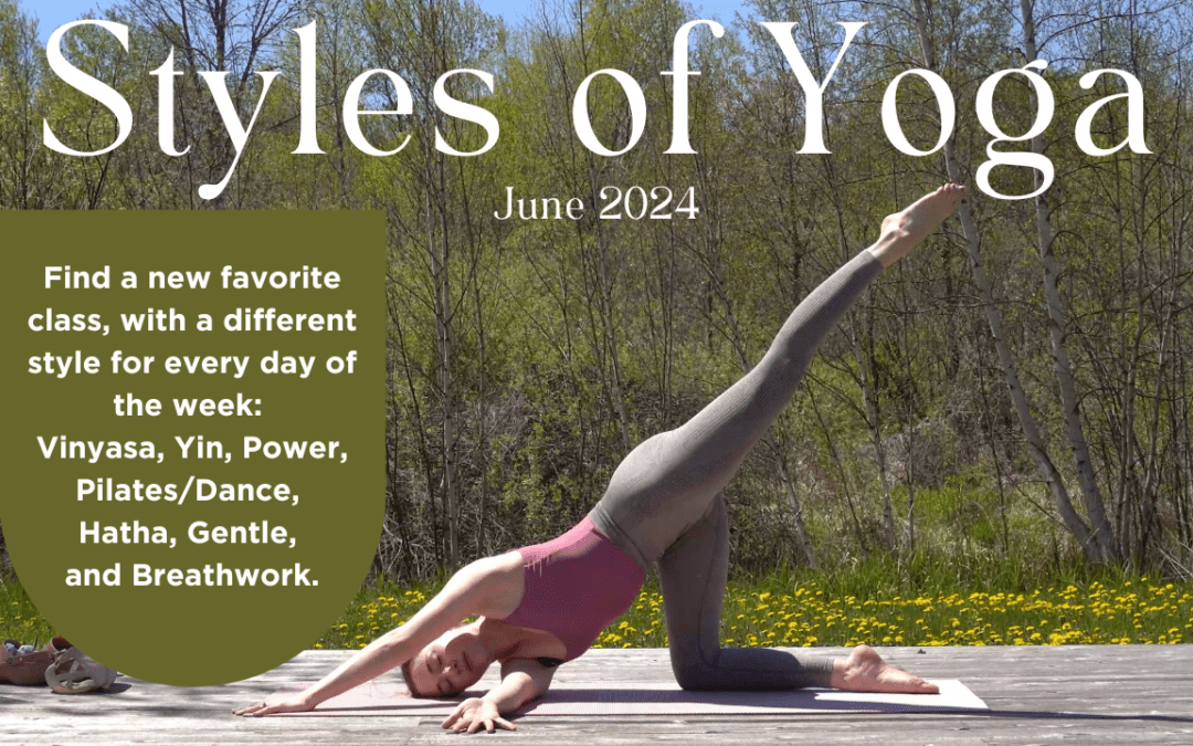 June 2024 – Styles of Yoga