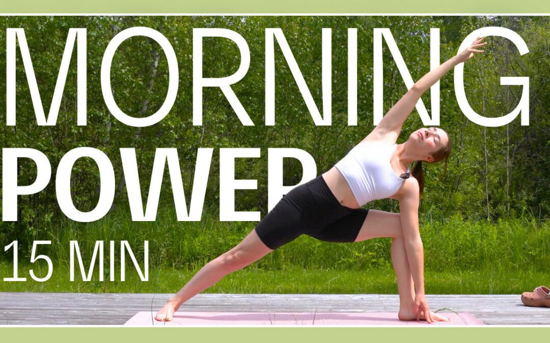 15 min Morning Yoga Flow – Ignite Your Power