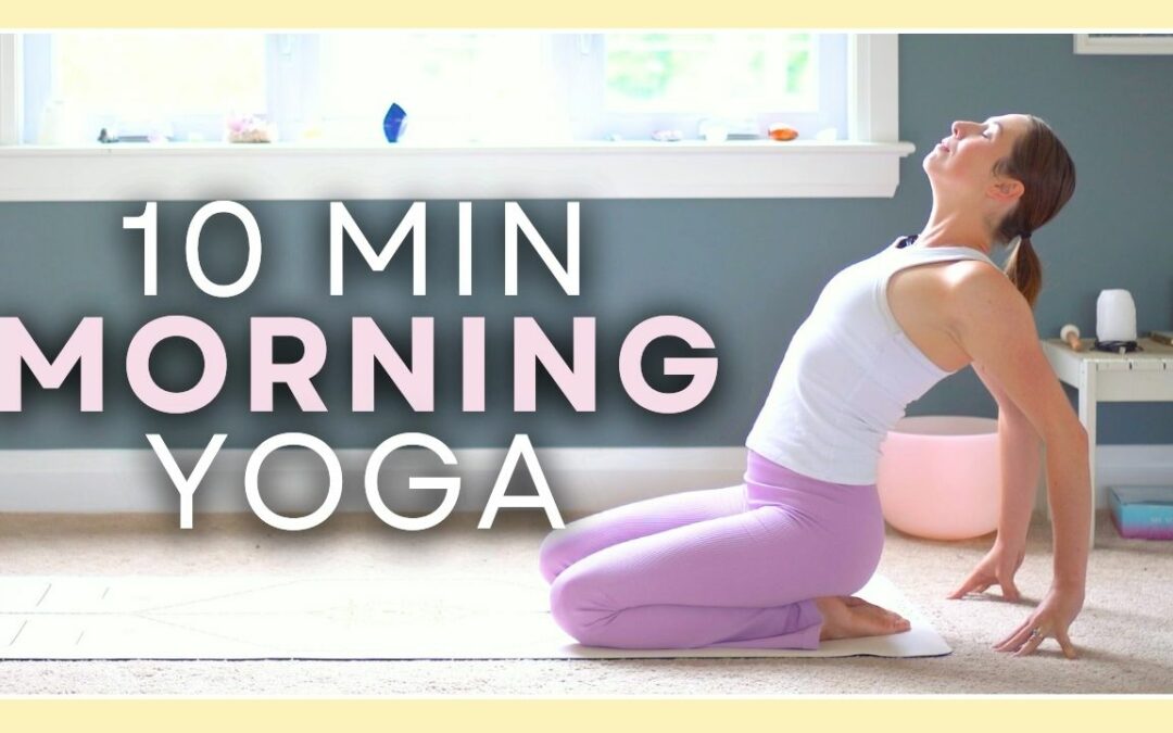 10 min Morning Yoga for Neck & Shoulder Relief